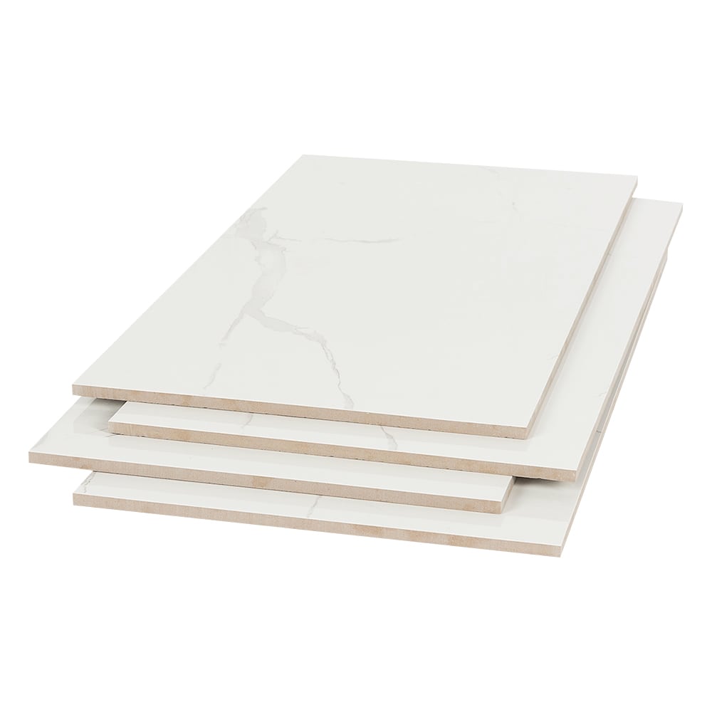 Carreaux de porcelaine rectifiés Alpine Carrara 12&nbsp;po&nbsp;x&nbsp;24&nbsp;po
