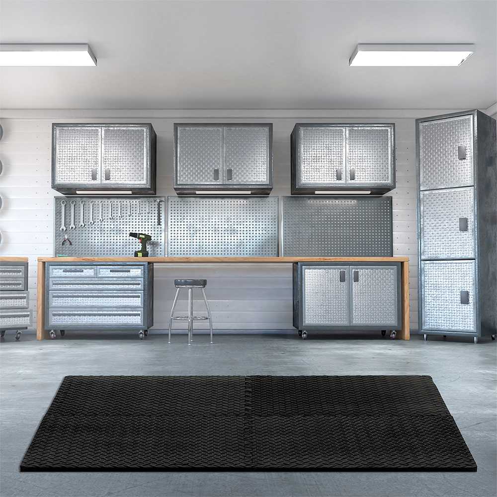 Tapis de sol d'intérieur 24&nbsp;po&nbsp;x&nbsp;24&nbsp;po Pqt/6