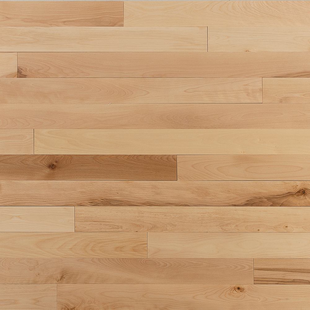 Plancher de bois franc Merisier 3&nbsp;1/4&nbsp;po Naturel
