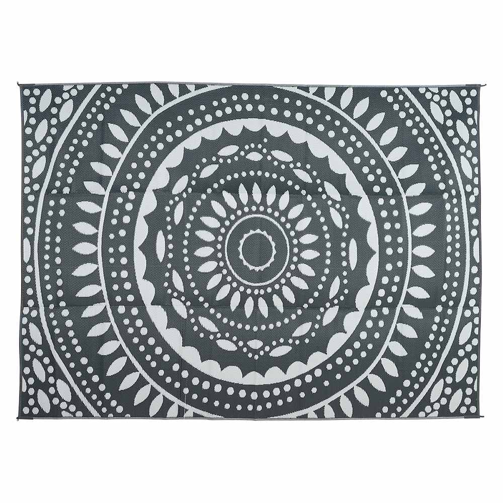 Tapis de camping Mandala 8&nbsp;pi&nbsp;10&nbsp;po&nbsp;x&nbsp;12&nbsp;pi VERTUO