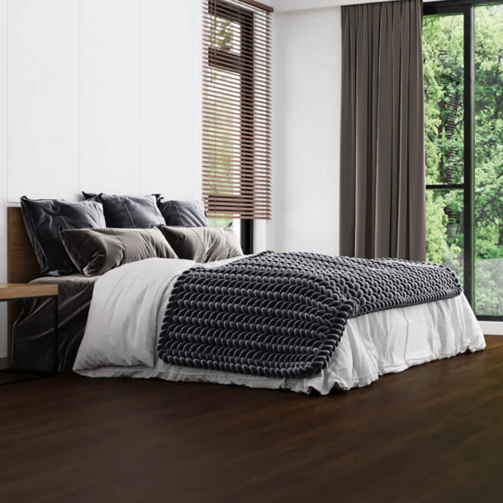 SPC Fume Tobacco Vinyl Flooring