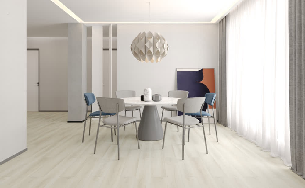 Smoked Cotton SPC Vinyl Flooring