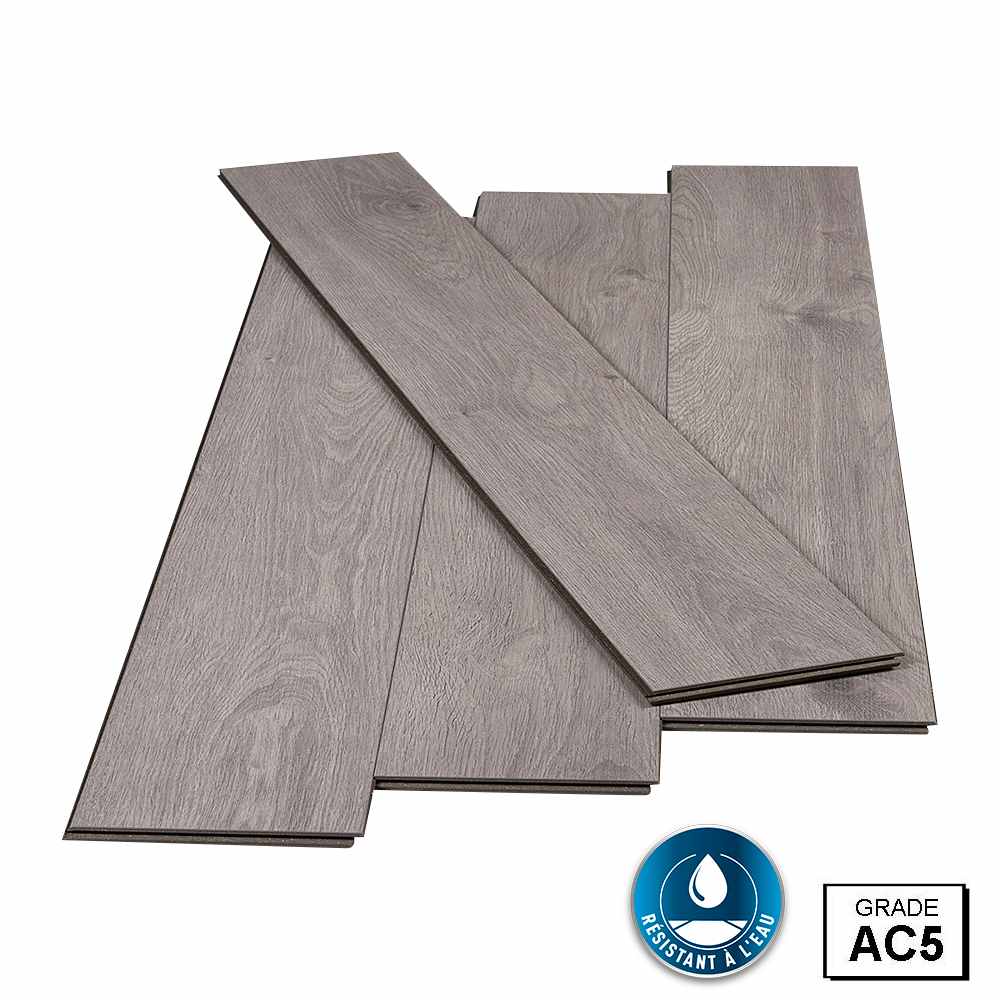 Plancher stratifié O.R.C.A. 8 mm Chêne tornade