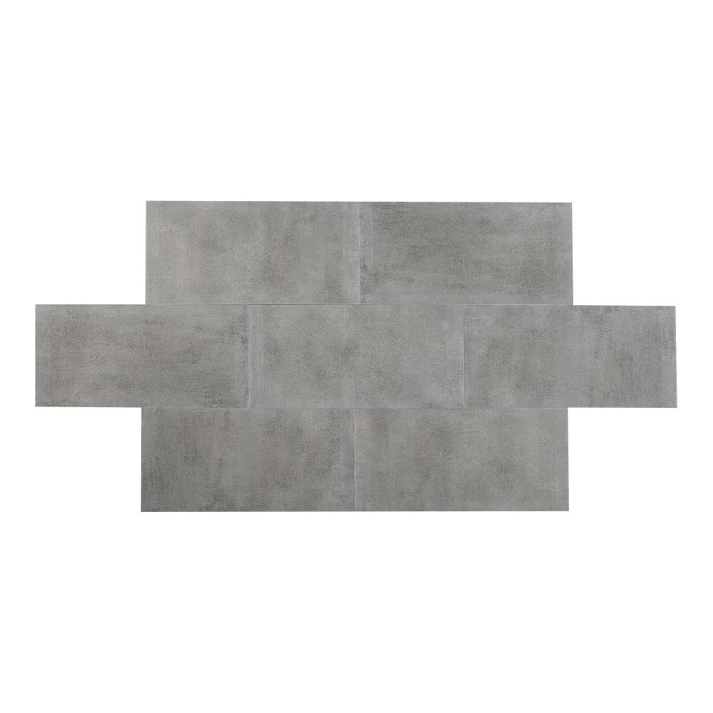 Carreaux de porcelaine rectifiés Soho gris 12&nbsp;po&nbsp;x&nbsp;24&nbsp;po