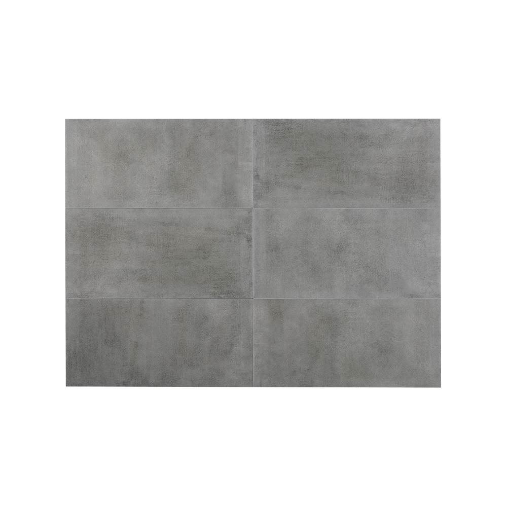 Carreaux de porcelaine rectifiés Soho gris 12&nbsp;po&nbsp;x&nbsp;24&nbsp;po
