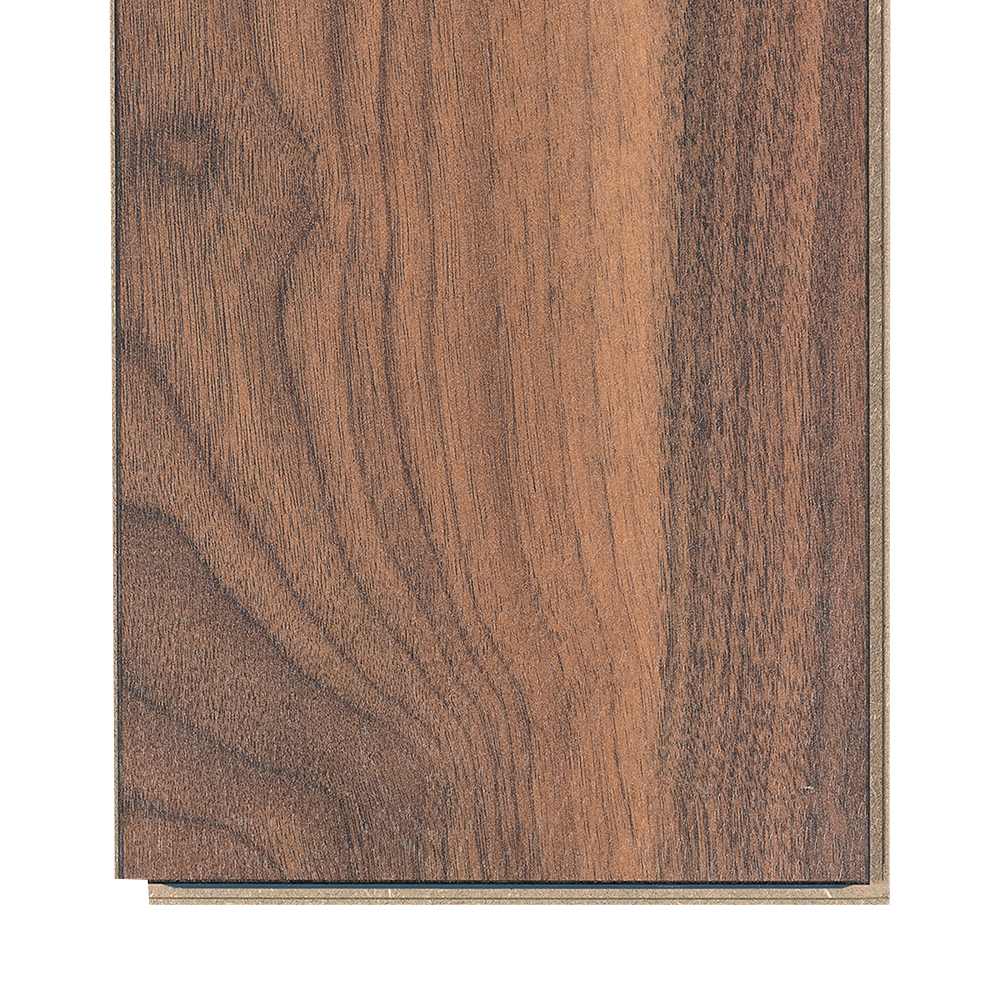 Plancher stratifié 12&nbsp;mm Aquastop Noyer&nbsp;Rubio