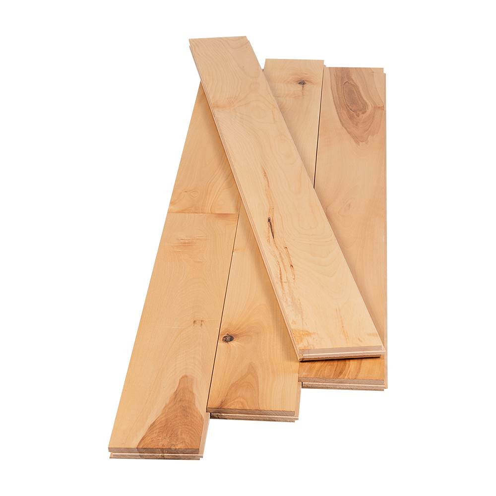 White Birch Hardwood Flooring 4&nbsp;1/4&nbsp;in Natural