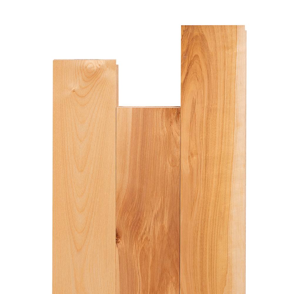 Plancher de bois franc Merisier blanc 4 1/4 po Naturel