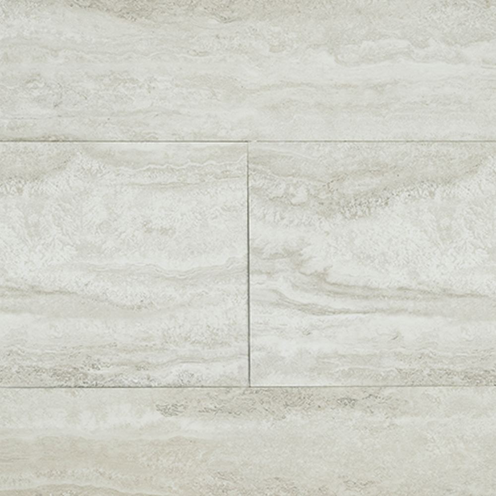 Carreaux adhésifs pour plancher Travertina 12 po x 24 po Pqt/6