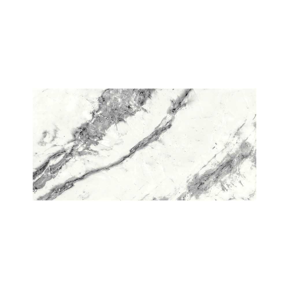 Calacatta Floor Adhesive tiles 12 in. x 24 in. Pkg/6