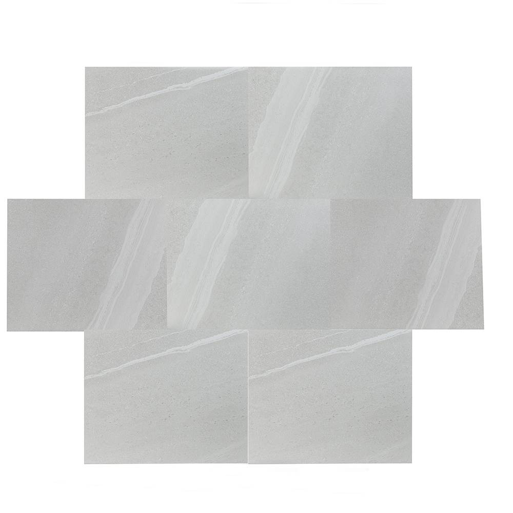 Carreaux de porcelaine rectifiés Limes Blanco 24&nbsp;po&nbsp;x&nbsp;24&nbsp;po