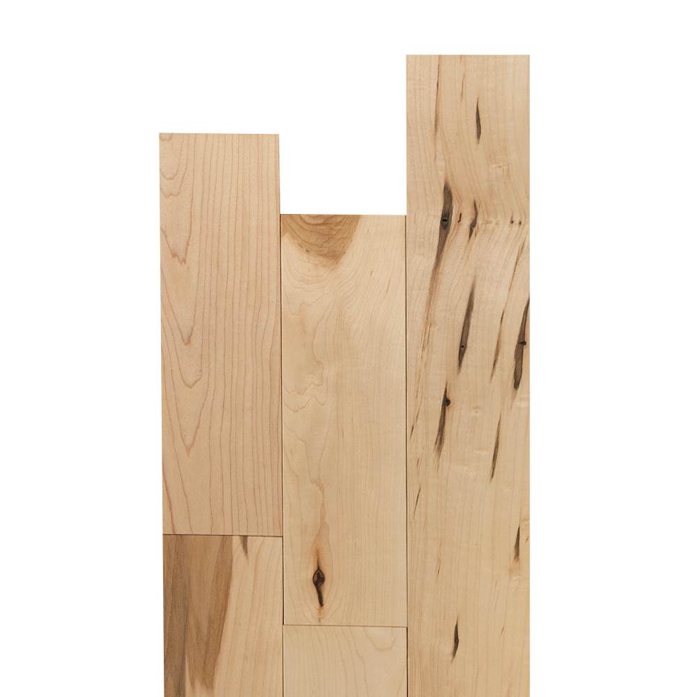 Rustic Maple Hardwood Flooring 3&nbsp;1/4&nbsp;in Natural