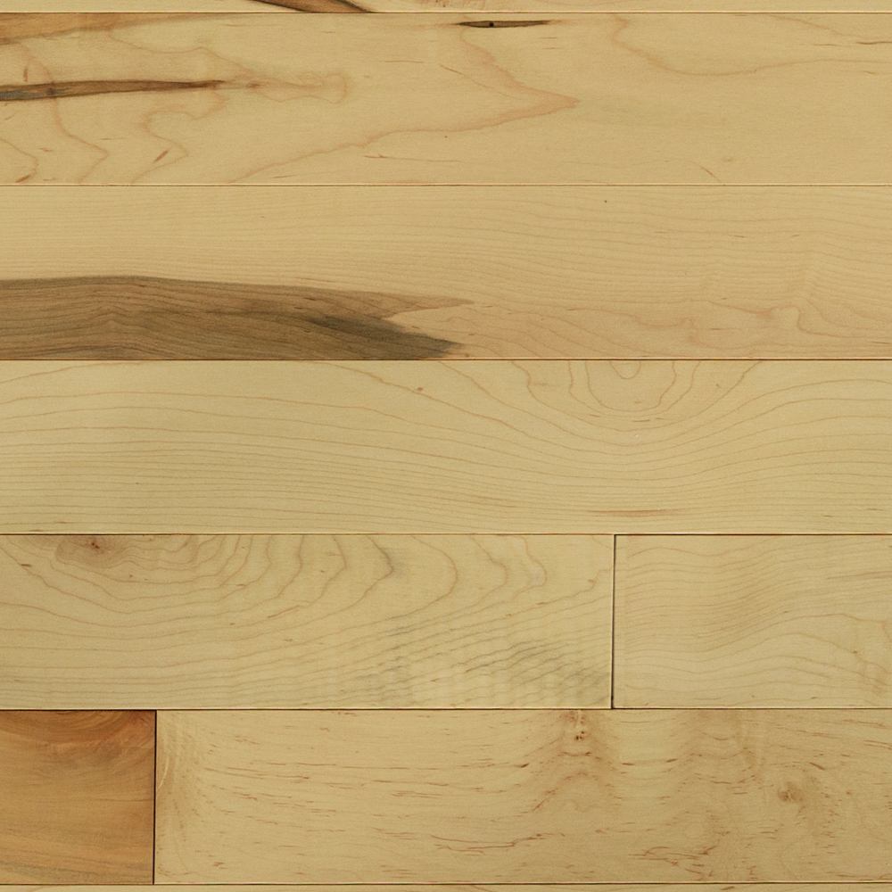 Plancher de bois franc Érable argenté 3&nbsp;1/4&nbsp;po Yamaska