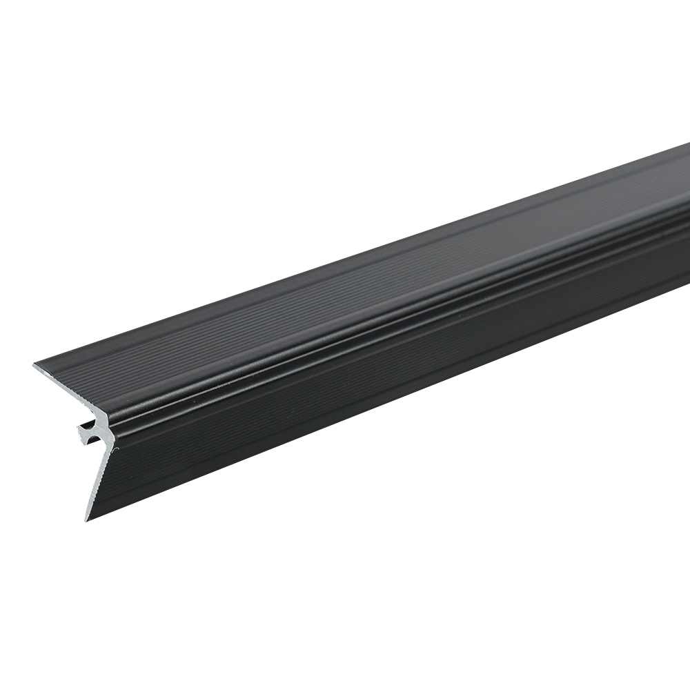 Moulure de coin intérieur noire pour panneau mural Wall Impression 106 po