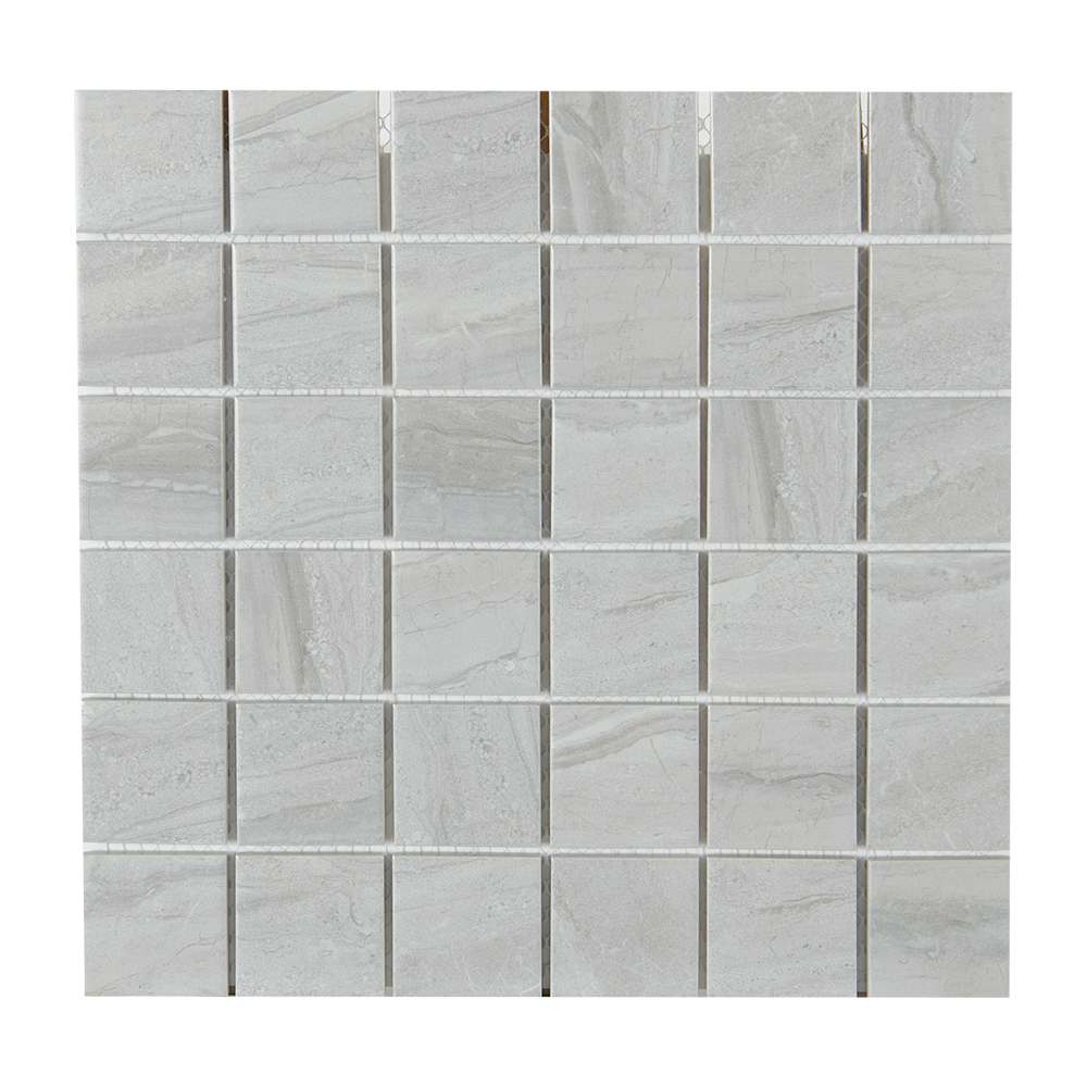 Mosaïque de porcelaine Travertin 12 po x 12 po VERTUO