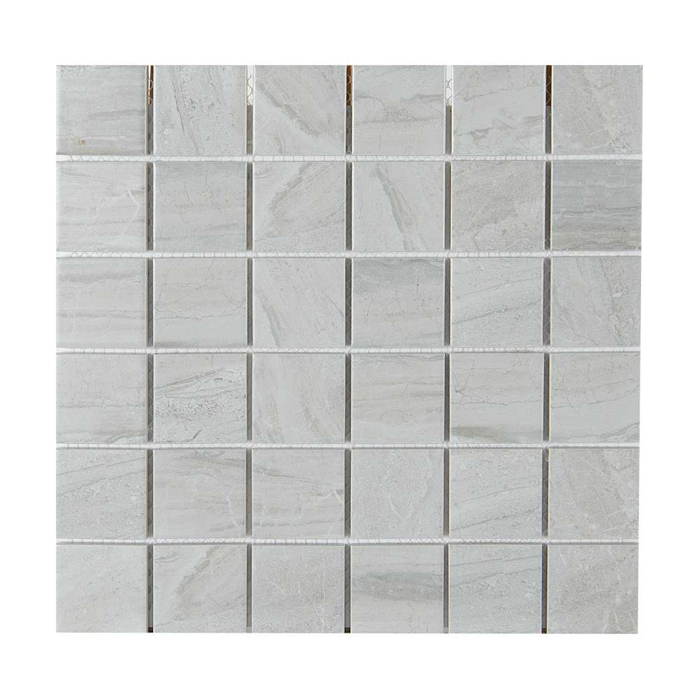 Mosaïque de porcelaine Travertin 12 po x 12 po VERTUO