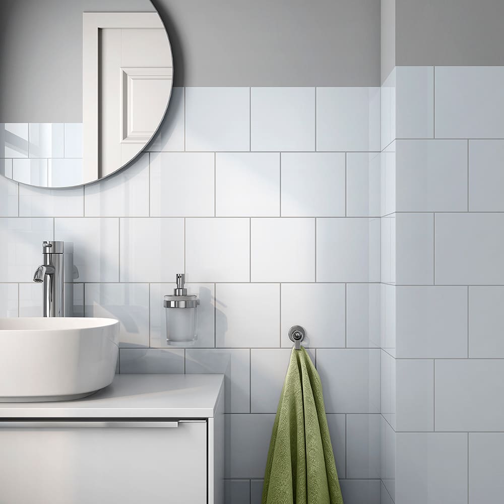 Carreaux de céramique murale 6&nbsp;po&nbsp;x&nbsp;6&nbsp;po