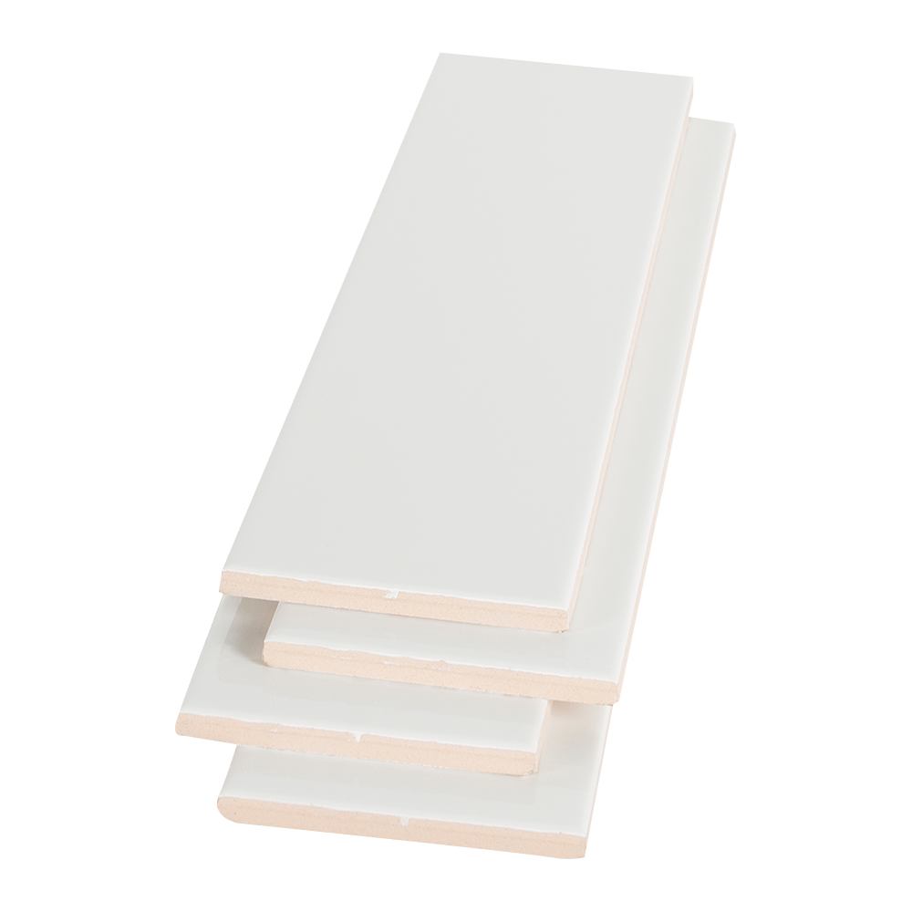 Carreaux de céramique murale BG Blanc mat 4&nbsp;1/4&nbsp;po&nbsp;x&nbsp;16&nbsp;po