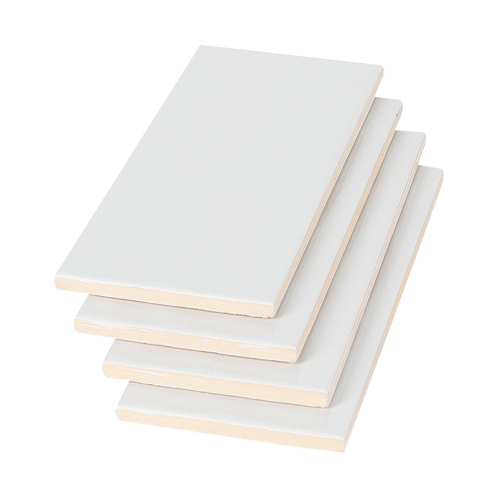 Carreaux de céramique murale Maiolica Blanc 4&nbsp;po&nbsp;x&nbsp;10&nbsp;po