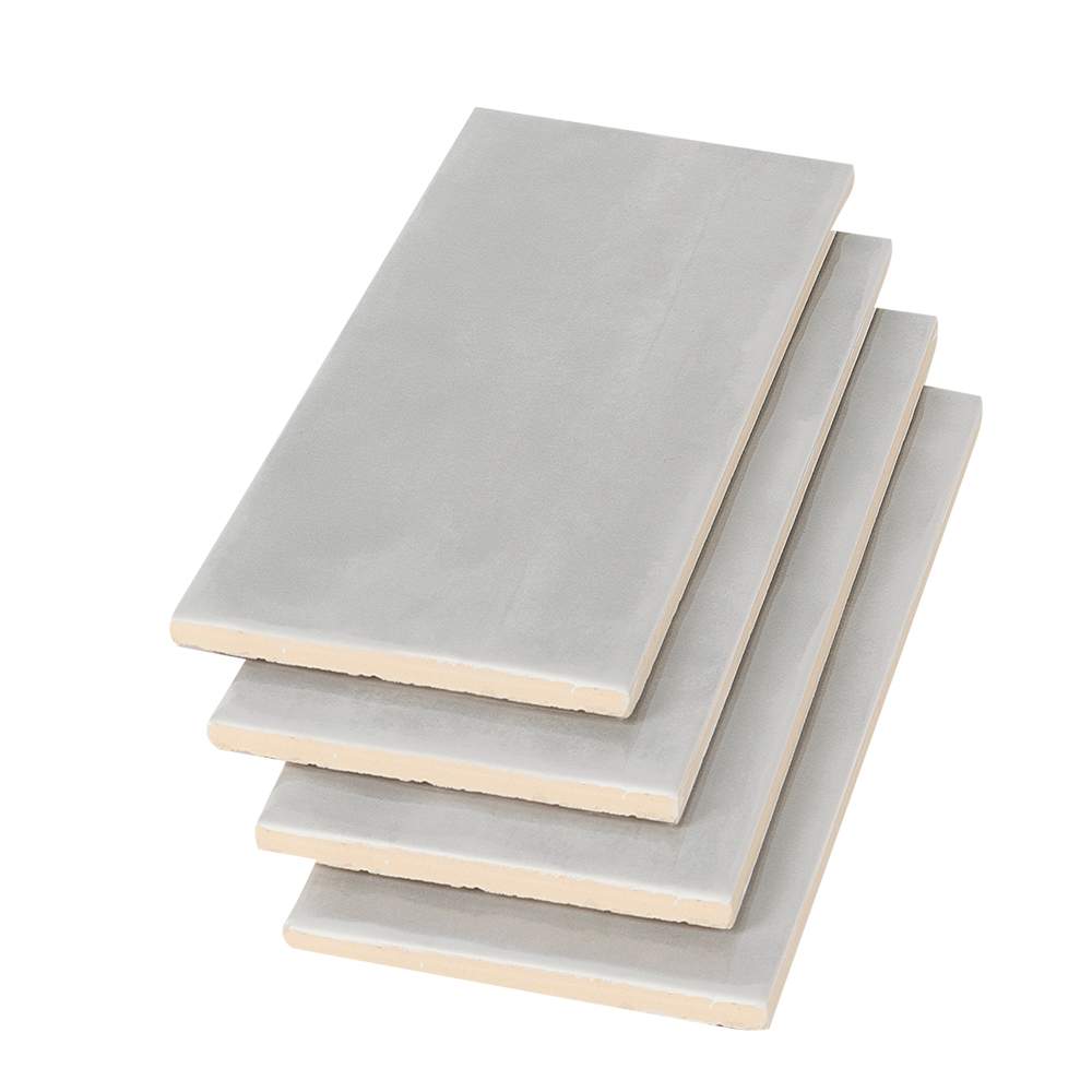 Carreaux de céramique murale Maiolica Gris tendre 4&nbsp;po&nbsp;x&nbsp;10&nbsp;po