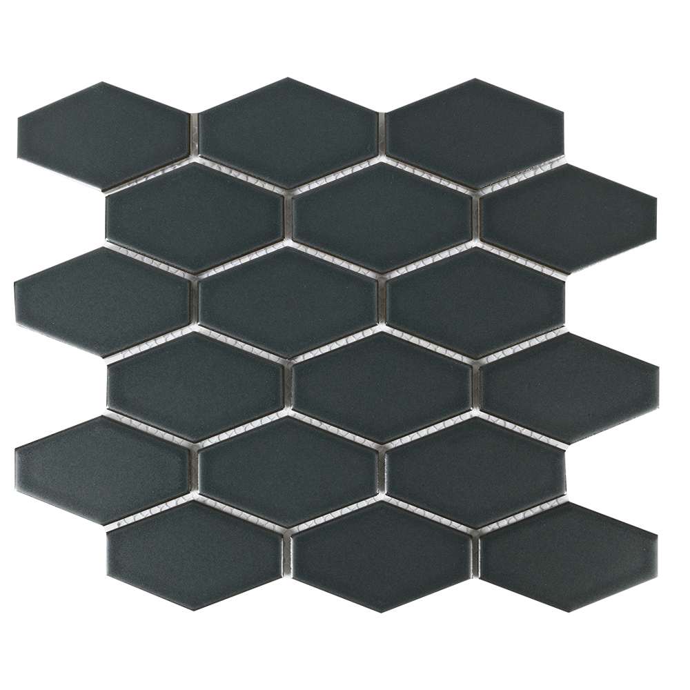 Mosaïque de porcelaine Hexagone 10 1/2 po x 11 5/8 po VERTUO