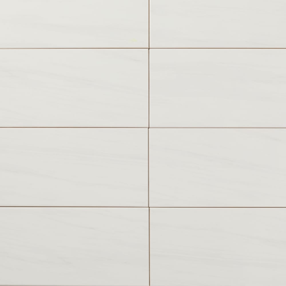 Carreaux de céramique murale Lassa Blanche 6&nbsp;po&nbsp;x&nbsp;18&nbsp;po