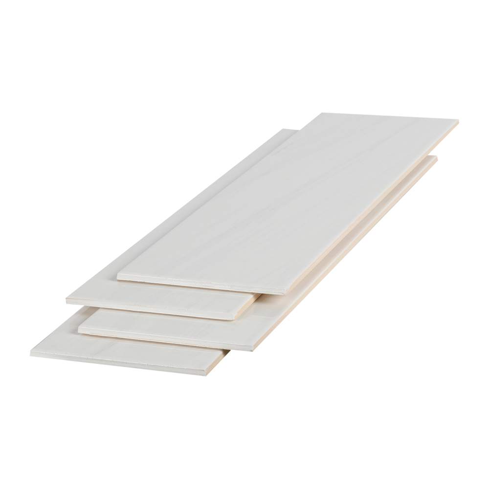 Carreaux de céramique murale Lassa Blanche 6&nbsp;po&nbsp;x&nbsp;18&nbsp;po