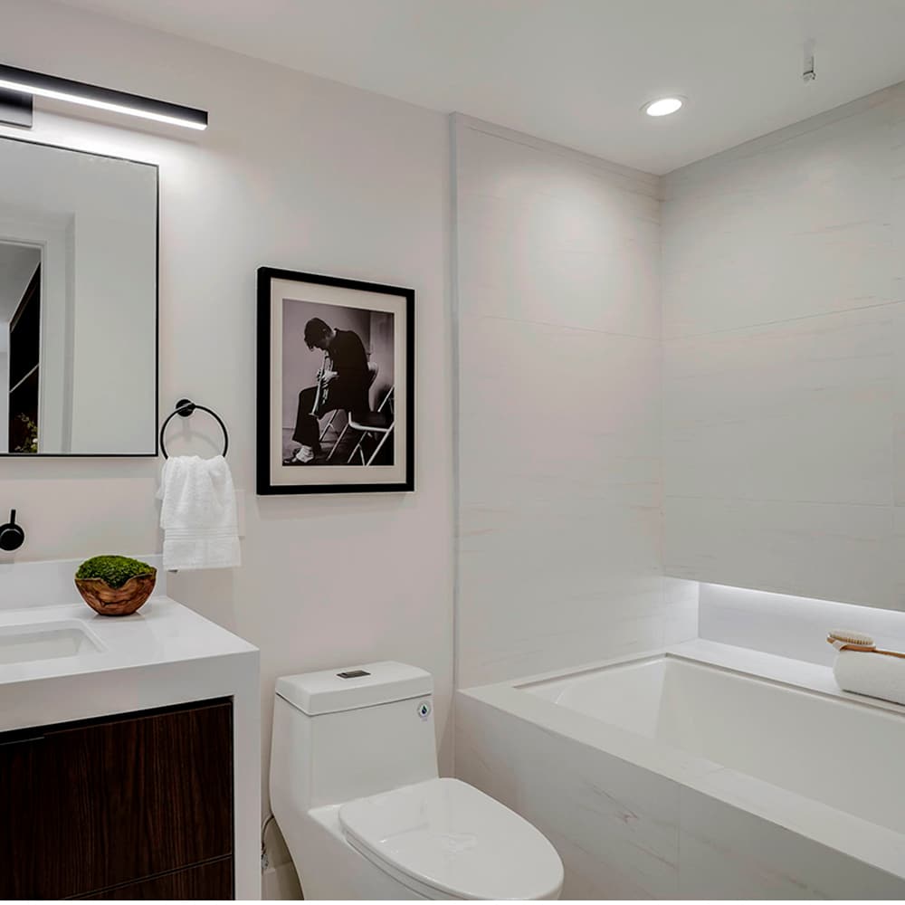 Carreaux de céramique murale Lassa Blanche 6&nbsp;po&nbsp;x&nbsp;18&nbsp;po