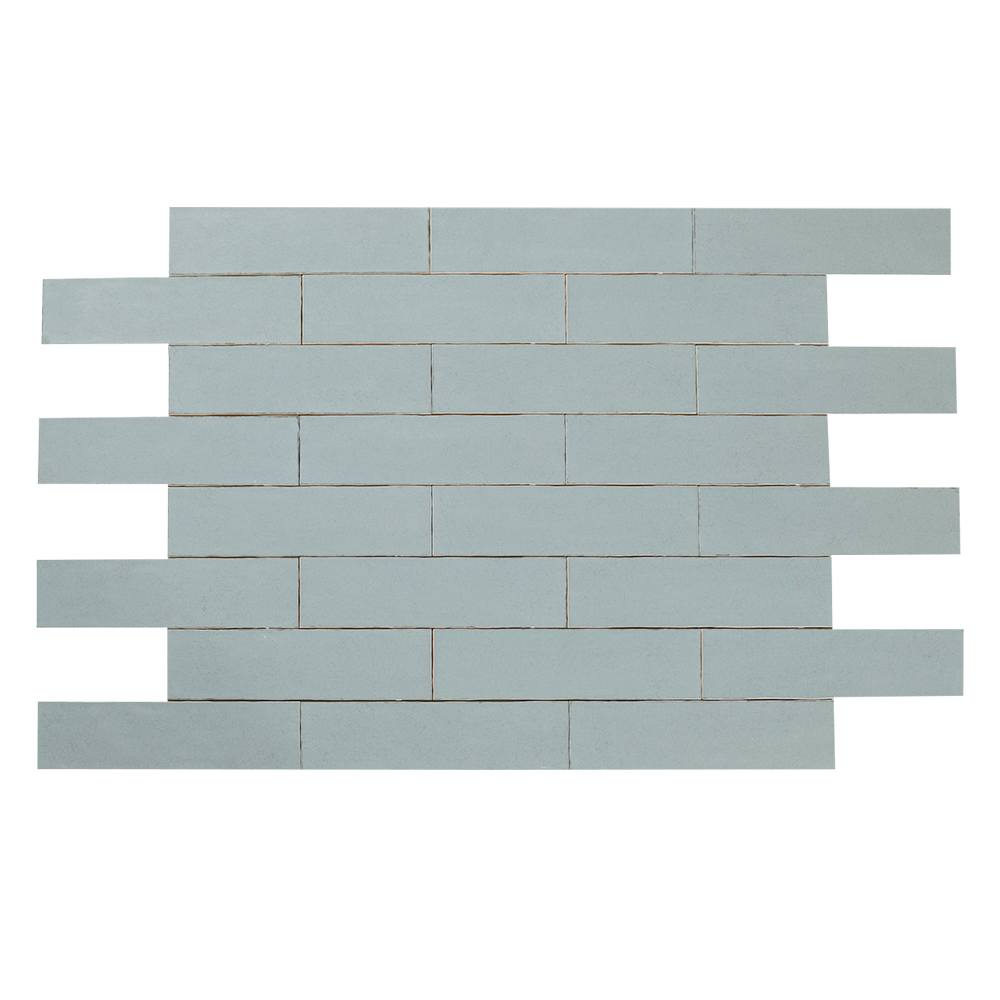 Carreaux de céramique murale Maiolica Crackled Aqua 3 po x 12 po