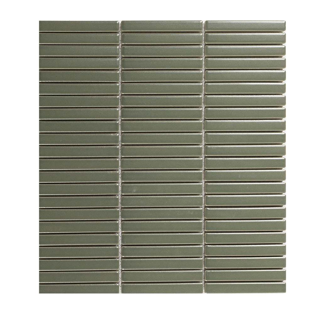 Mosaïque de céramique Olive 11 1/8 po x 12 1/8 po VERTUO