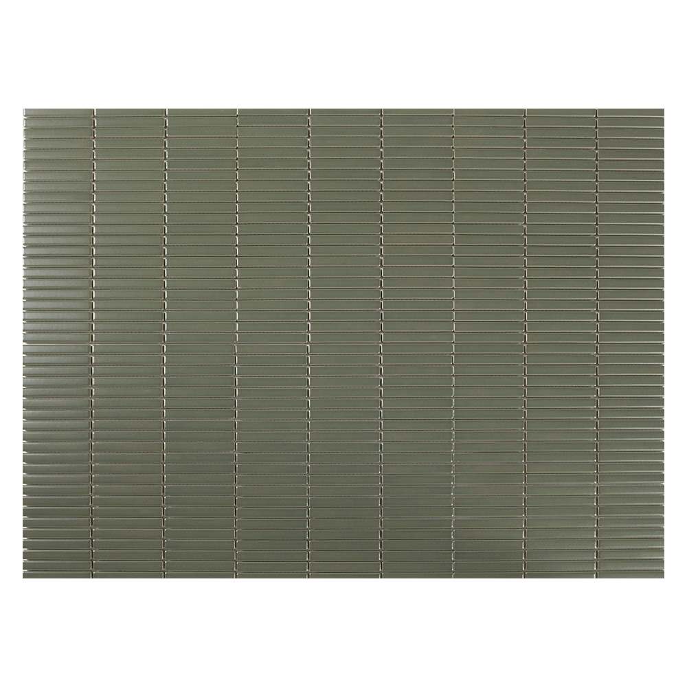 Mosaïque de céramique Olive 11&nbsp;1/8&nbsp;po&nbsp;x&nbsp;12&nbsp;1/8&nbsp;po VERTUO