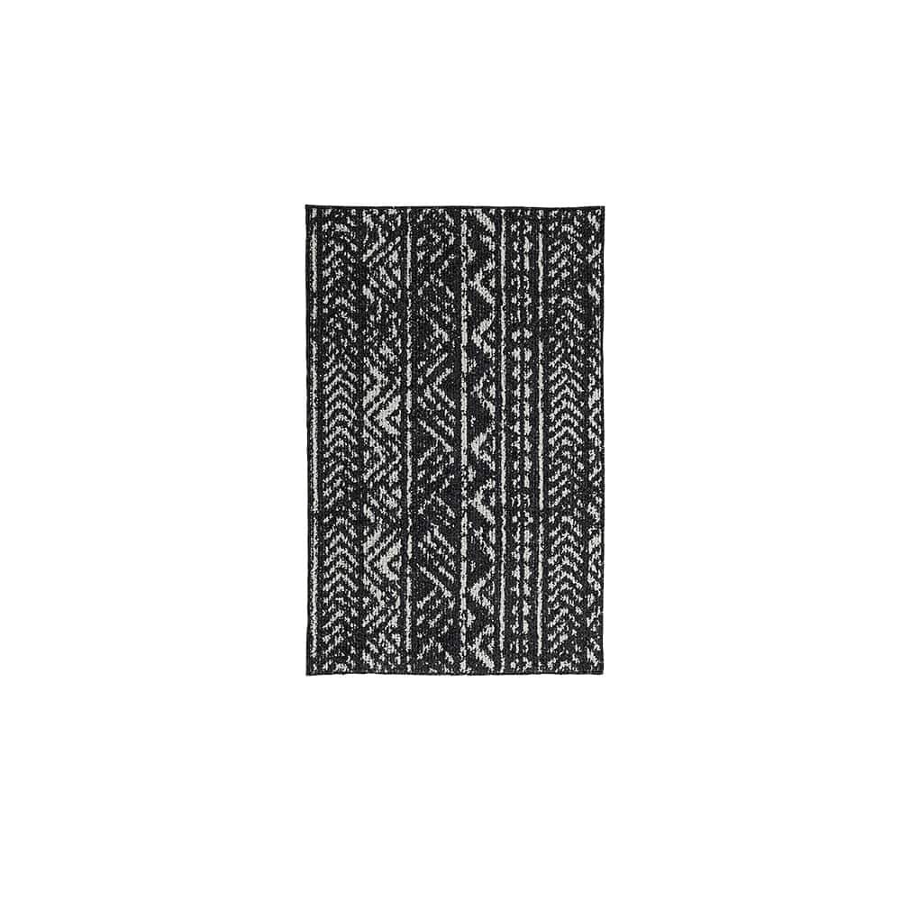 Tapis d'intérieur Ankara obscur 2 pi x 3 pi
