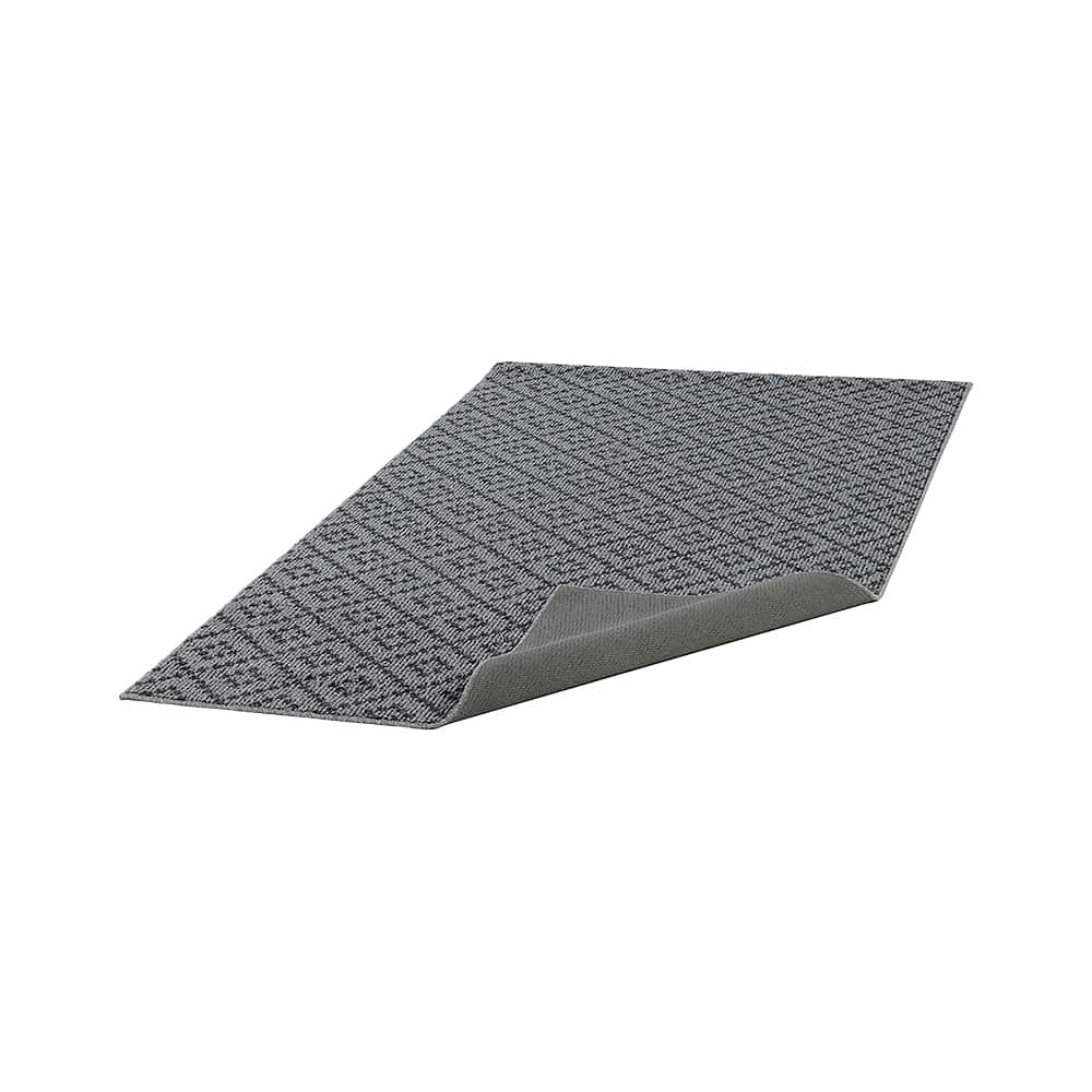 Tapis d'intérieur Harlow fer brossé 3 pi x 5 pi