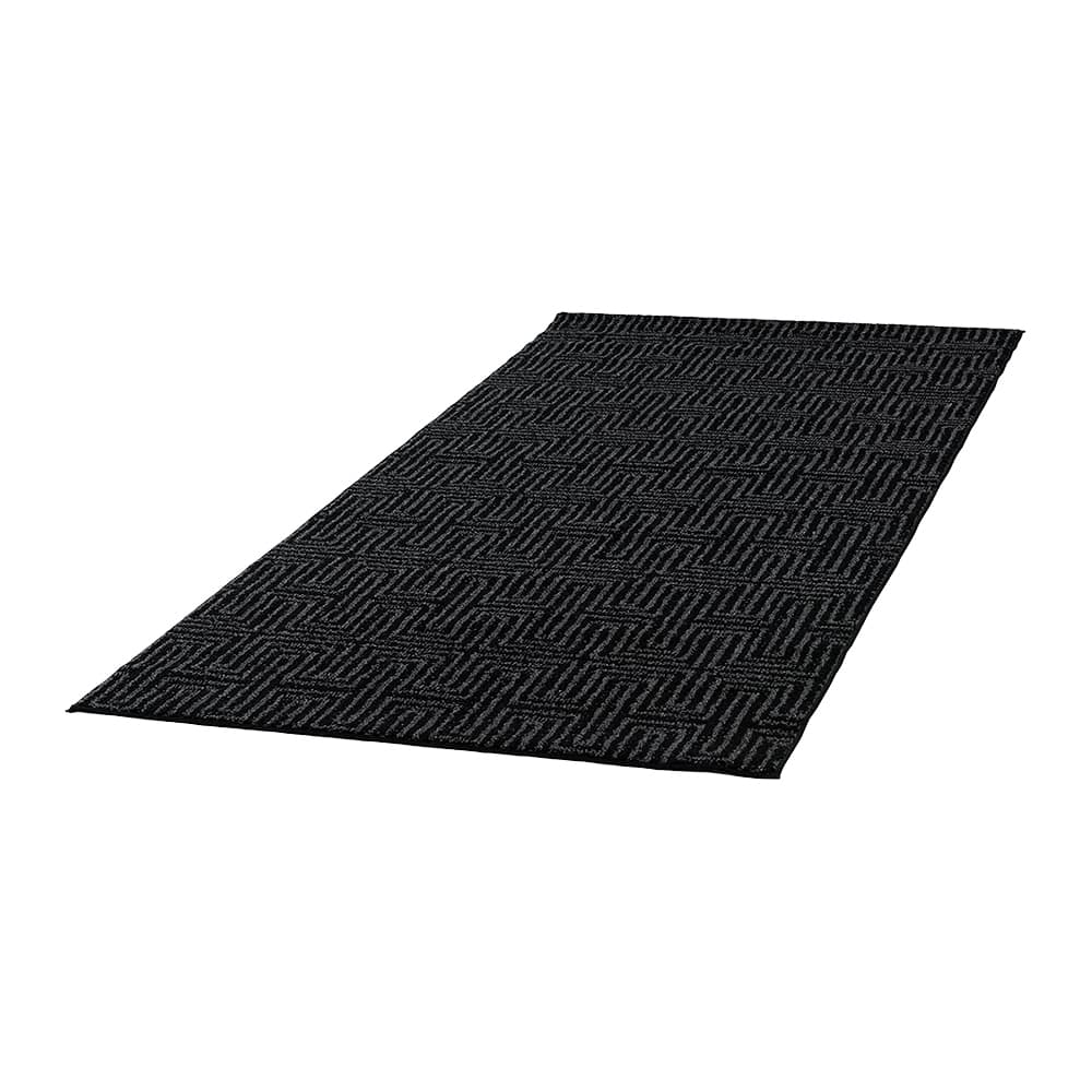 Tapis d'intérieur Warren charbon noir 3 pi x 6 pi