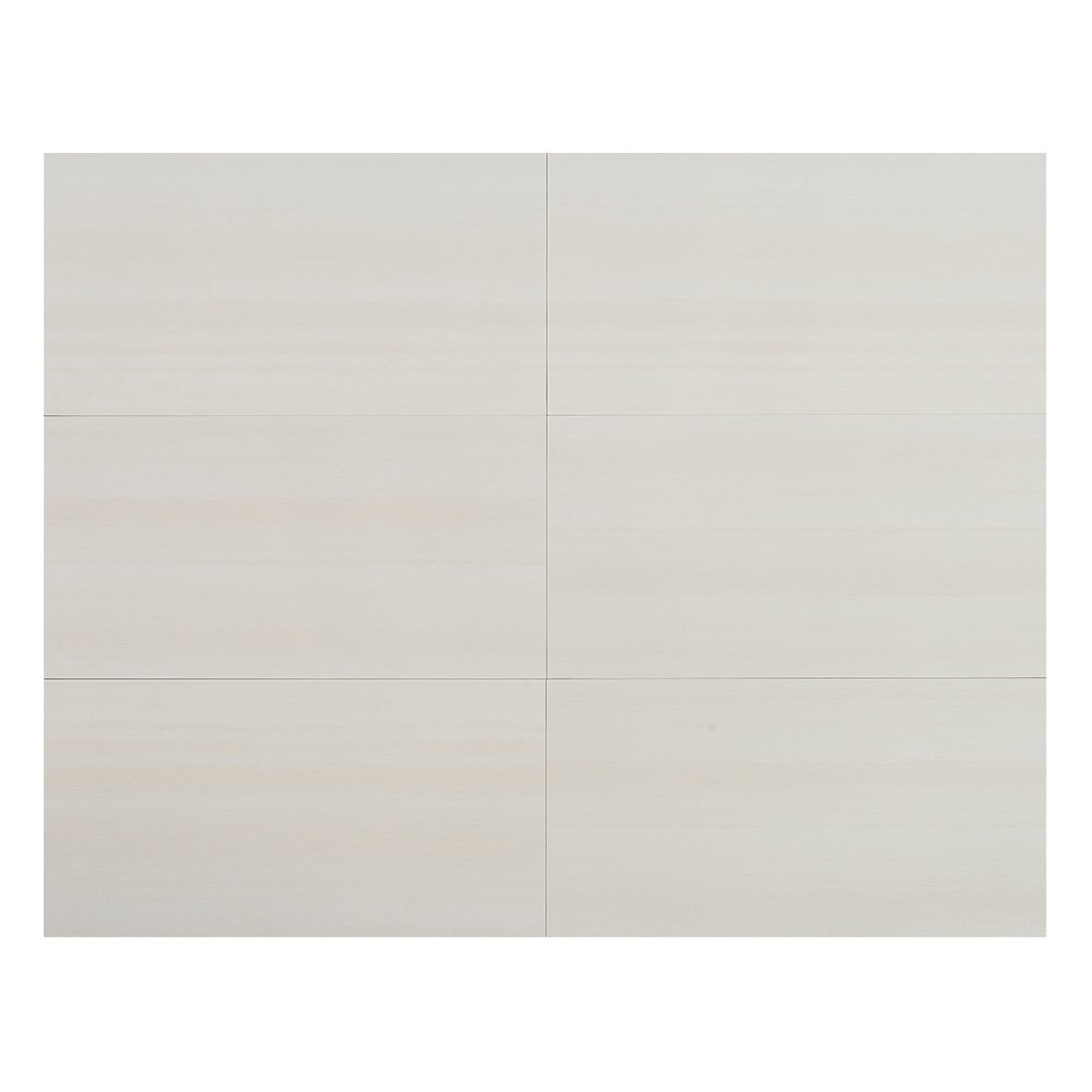 Carreaux de porcelaine rectifiés Firenze bianco 12&nbsp;po&nbsp;x&nbsp;24&nbsp;po