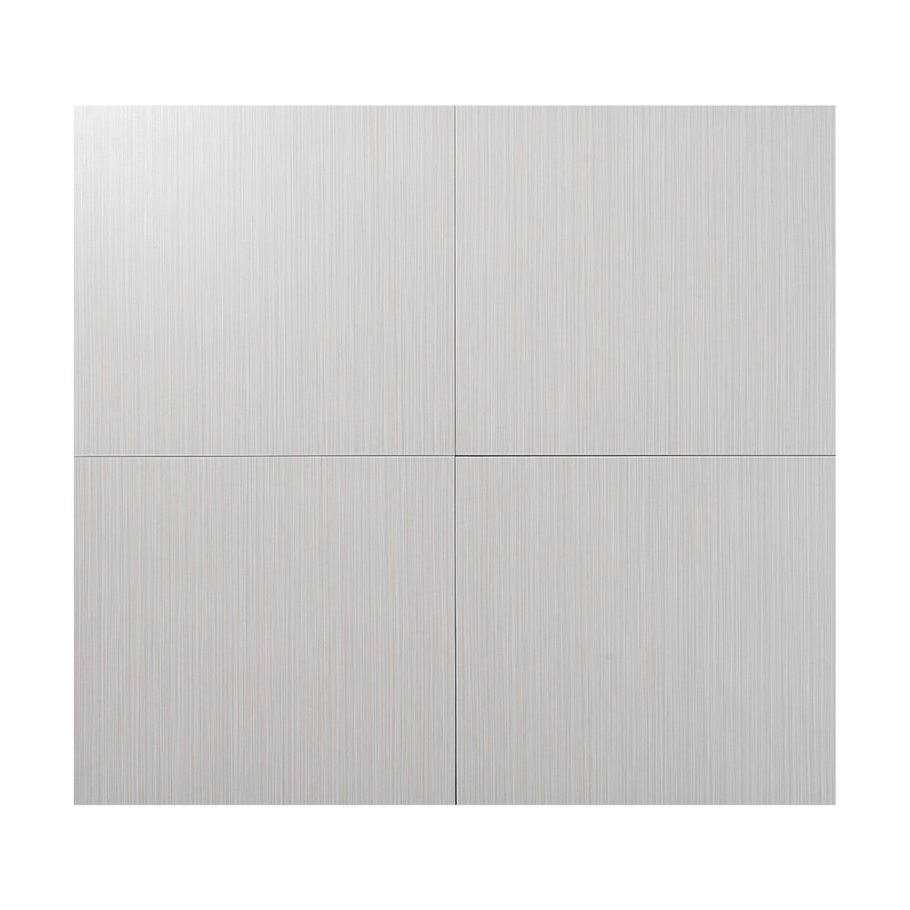 Carreaux de porcelaine rectifiés Bambou blanc 24&nbsp;po&nbsp;x&nbsp;24&nbsp;po