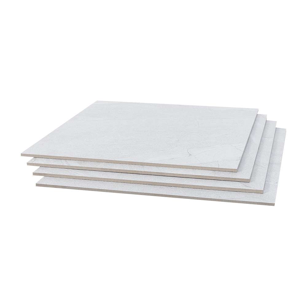 Carreaux de porcelaine rectifiés Ardoise blanche 24&nbsp;po&nbsp;x&nbsp;24&nbsp;po
