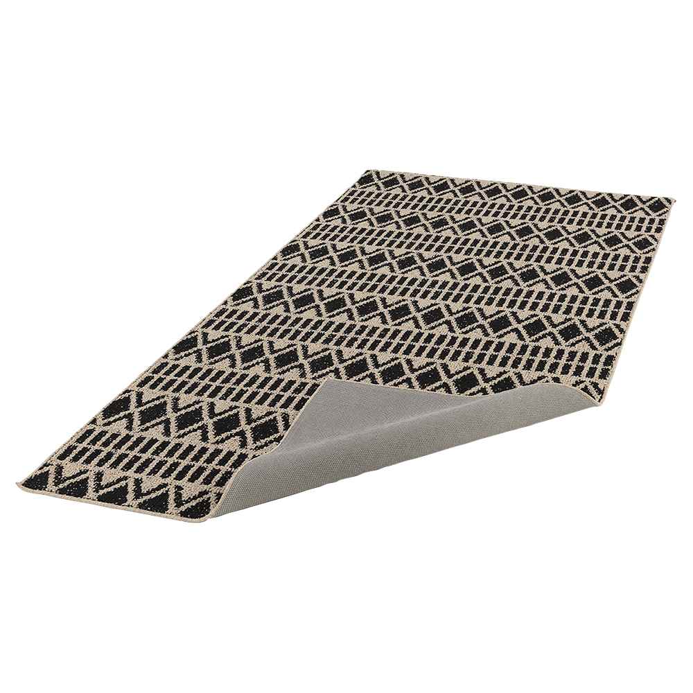 Tapis d'intérieur Aztec jute sombre 3&nbsp;pi&nbsp;x&nbsp;6&nbsp;pi