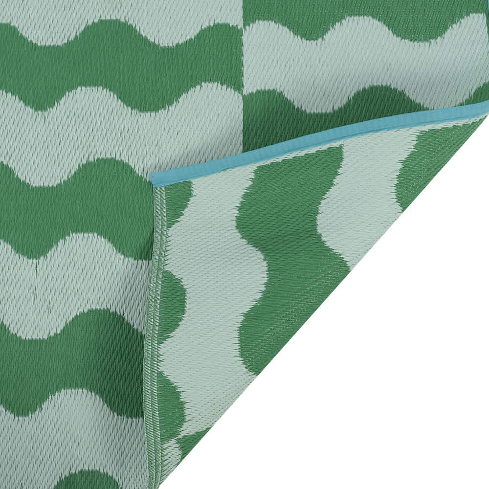 Tapis d'extérieur Aqua 3&nbsp;pi&nbsp;11&nbsp;po x 5&nbsp;pi&nbsp;11&nbsp;po VERTUO