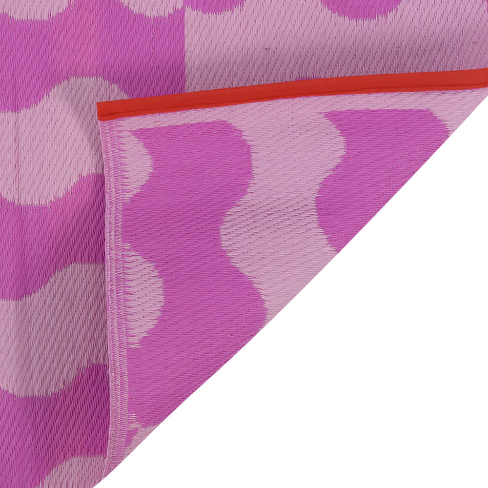 Tapis d'extérieur Rose 3&nbsp;pi&nbsp;11&nbsp;po x 5&nbsp;pi&nbsp;11&nbsp;po VERTUO