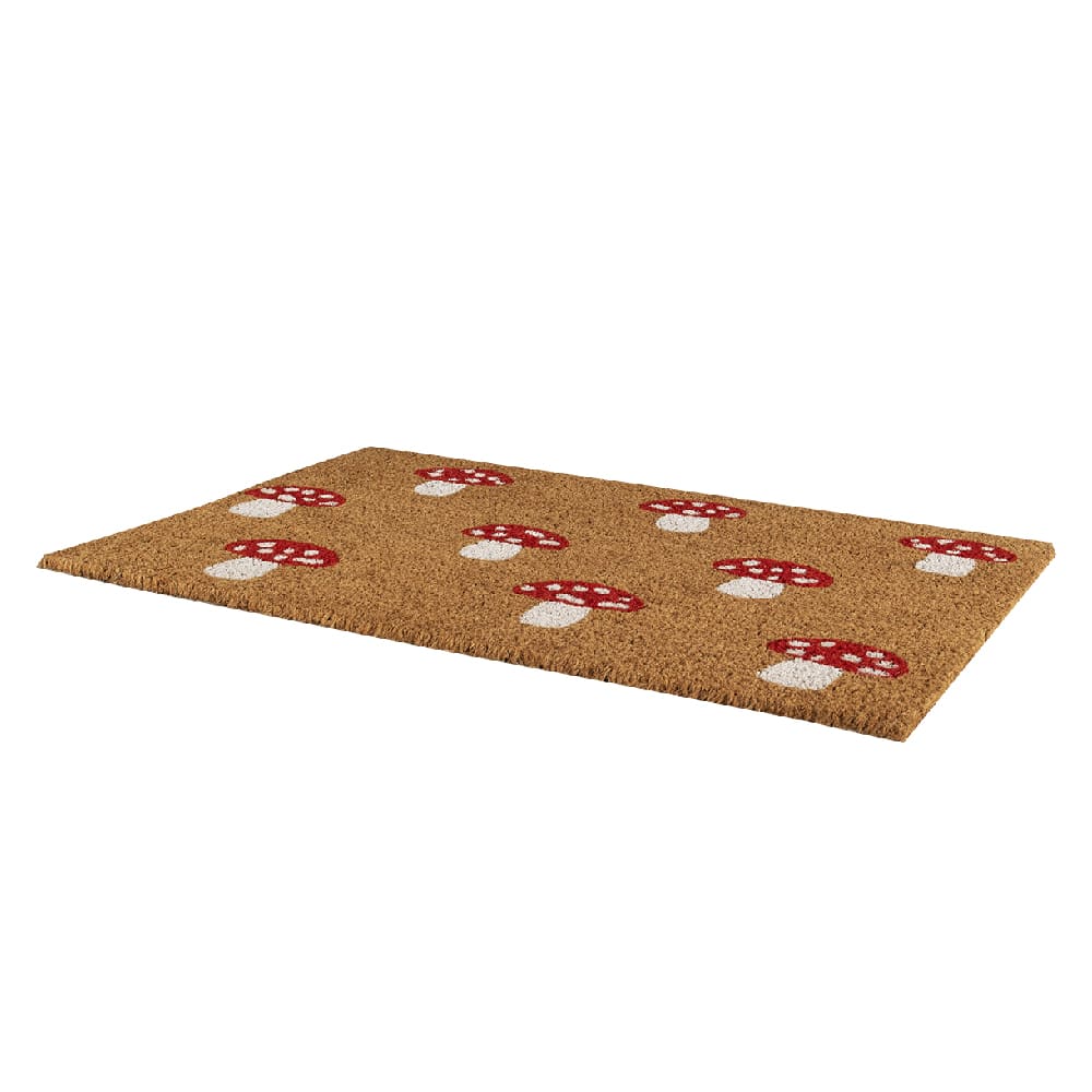 Tapis coco d'extérieur Champignons 20 po x 30 po VERTUO