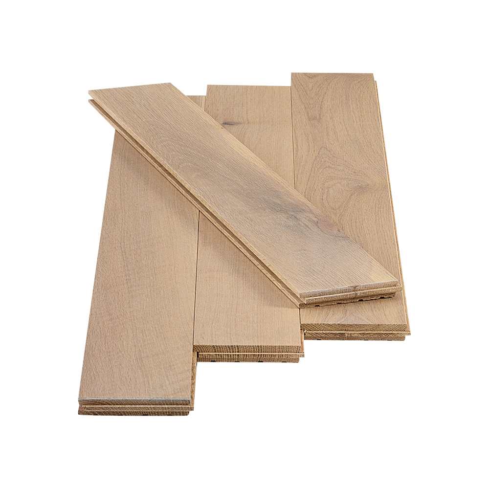 White Oak Hardwood Flooring 4 1/4 in Almond