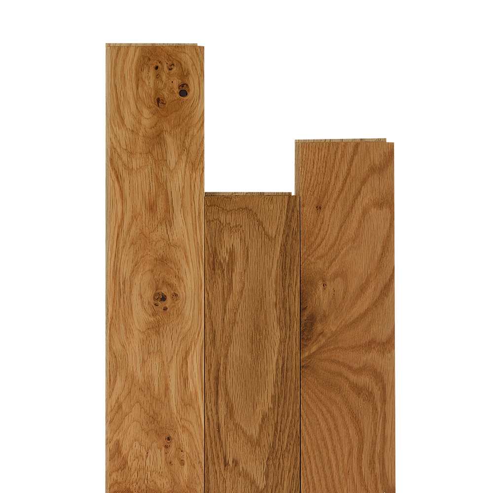 White Oak Hardwood Flooring 3&nbsp;1/4&nbsp;in Natural