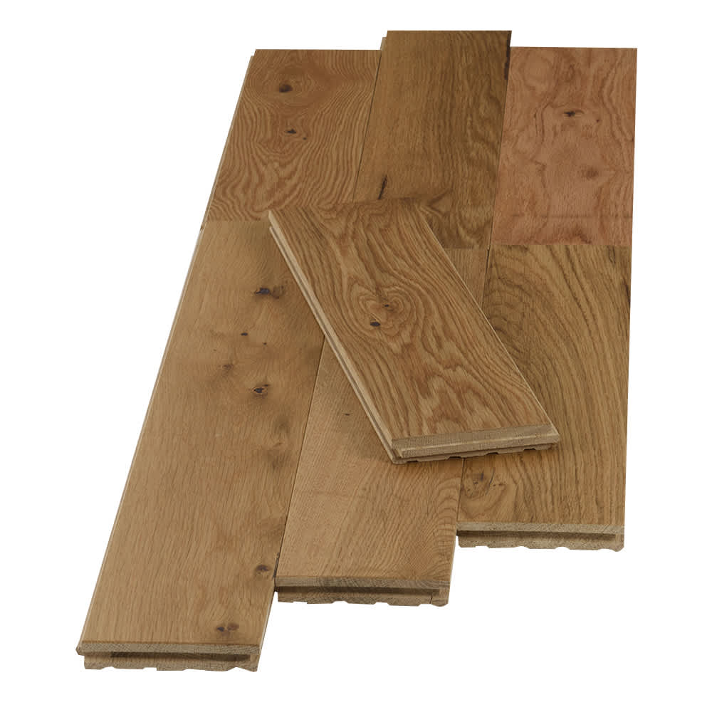 Plancher de bois franc Chêne blanc 4&nbsp;1/4&nbsp;po Naturel