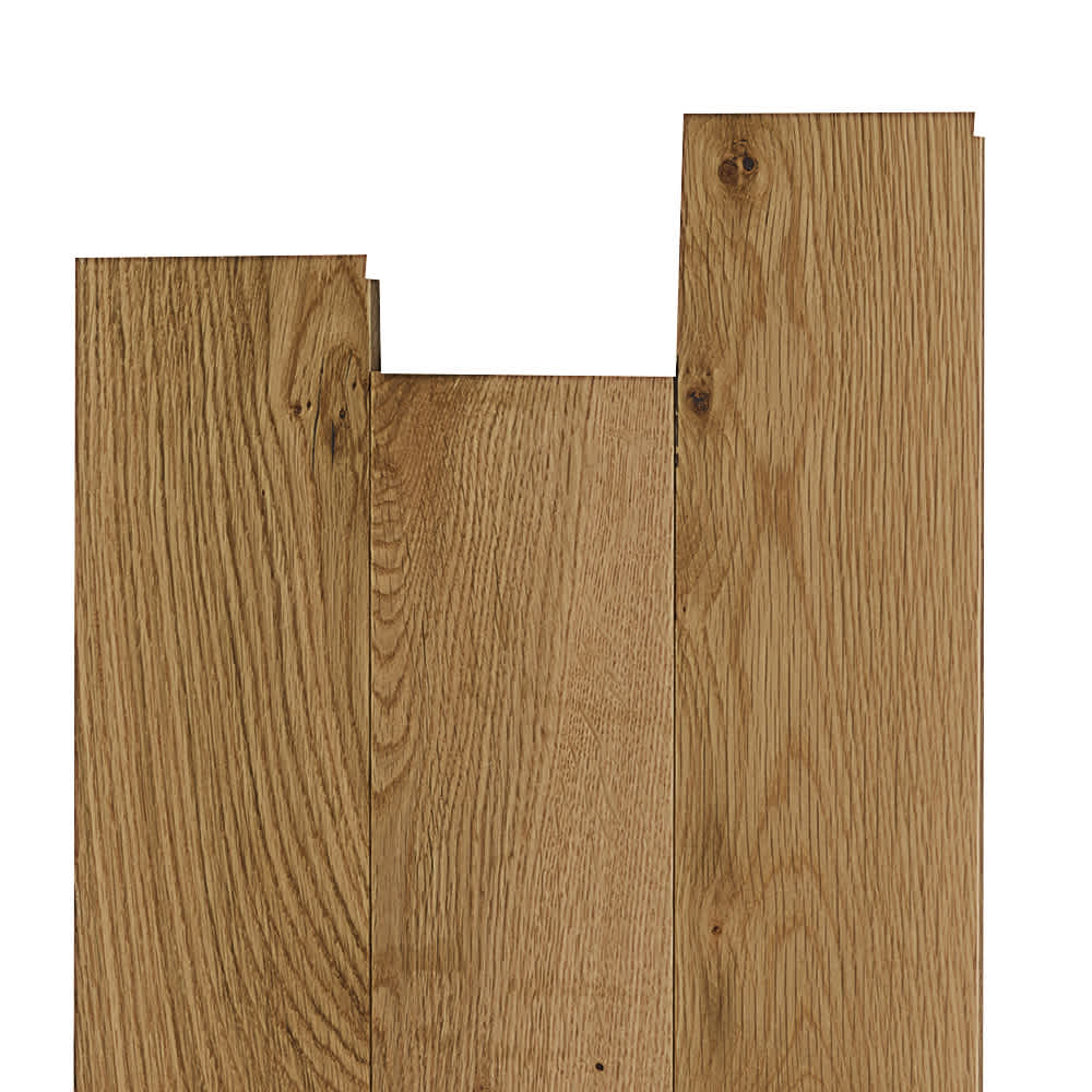 Plancher de bois franc Chêne blanc 4&nbsp;1/4&nbsp;po Naturel