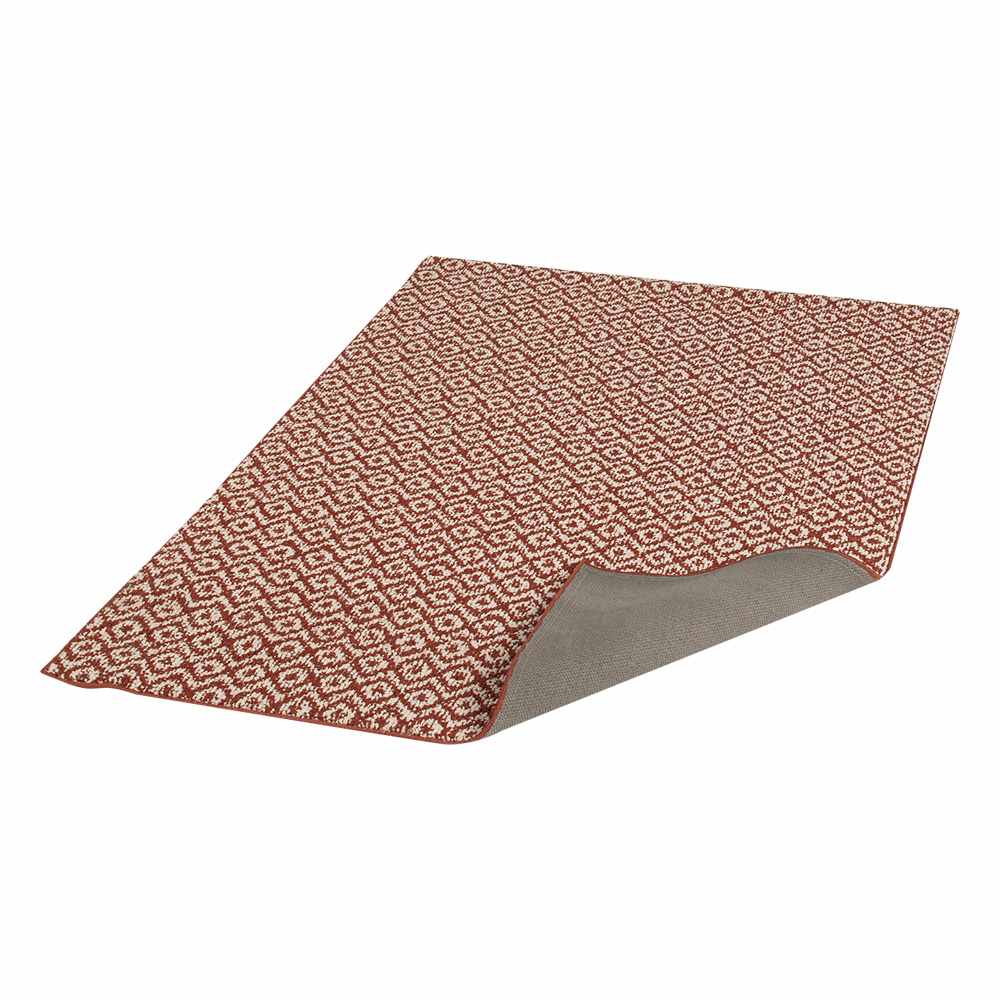 Tapis d’intérieur Amber terracotta 3&nbsp;pi x 4&nbsp;pi