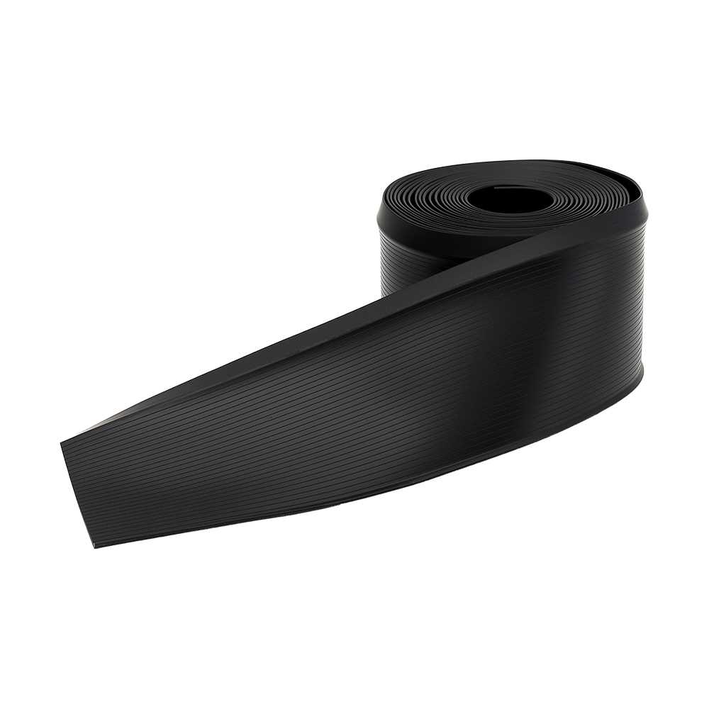Plinthe de vinyle noire 4 po 20 pi