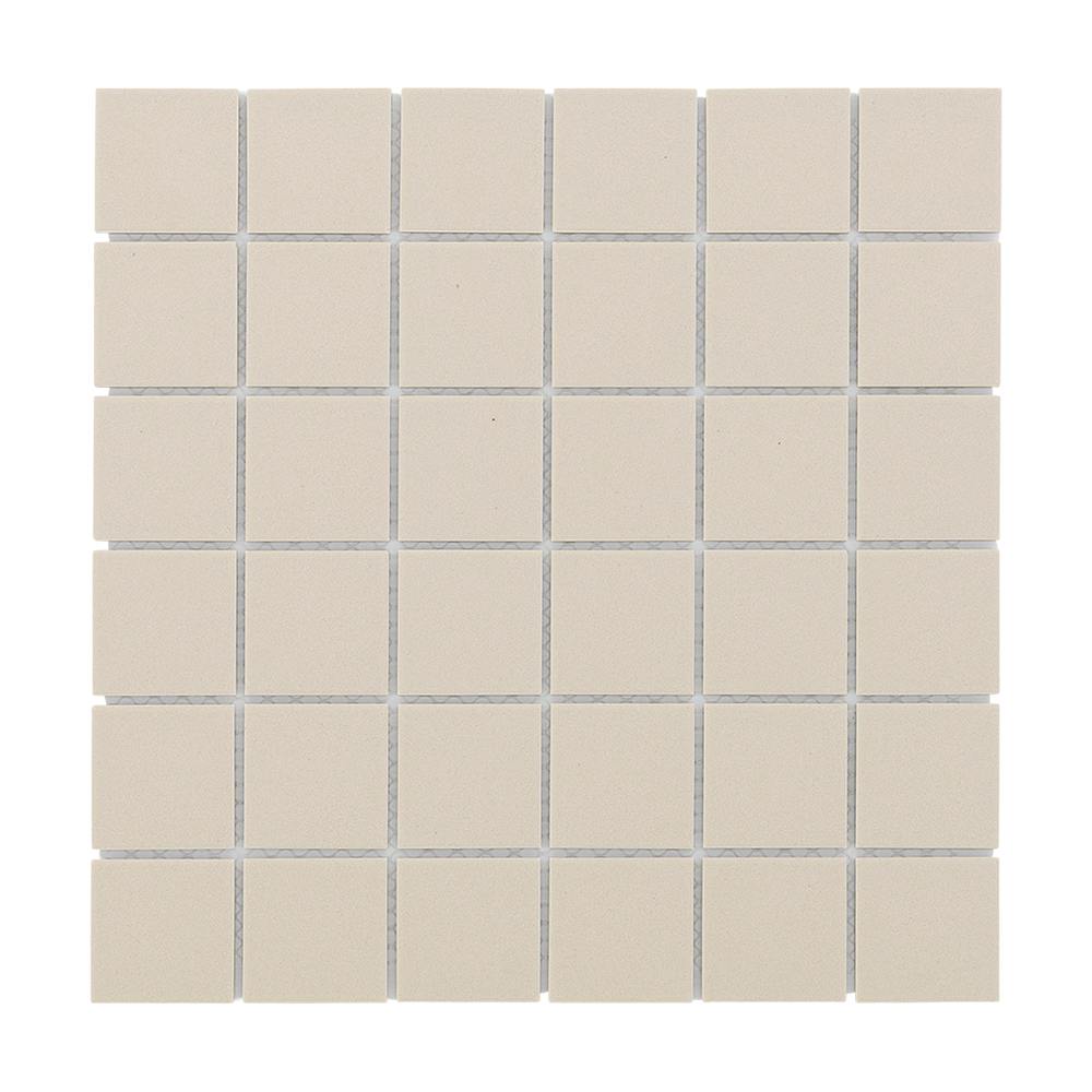 Mosaïque de porcelaine Sable 12&nbsp;po x 12&nbsp;po VERTUO
