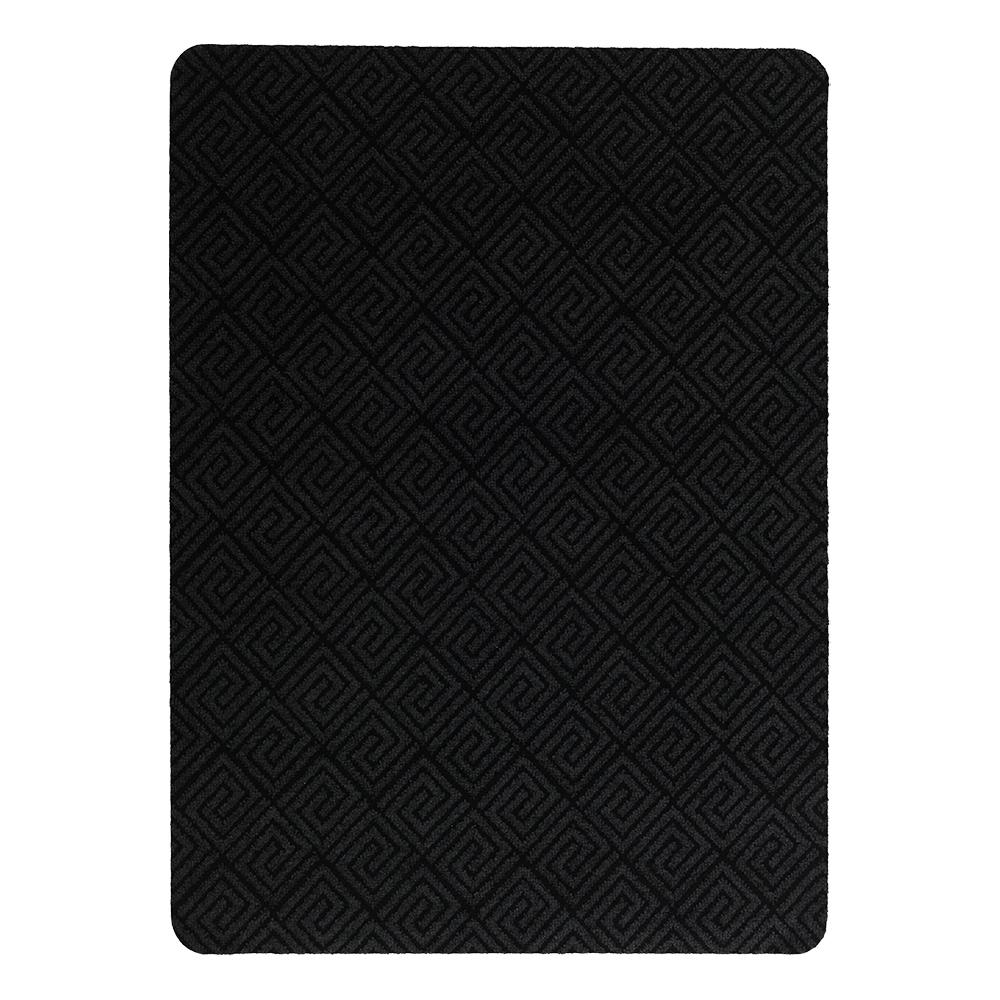 Tapis d’intérieur Maze gris foncé 3 pi x 4 pi
