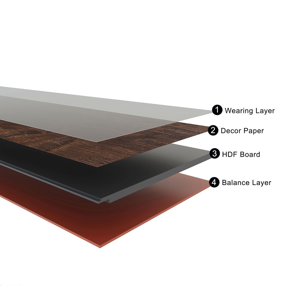Plancher stratifié 12&nbsp;mm Umber
